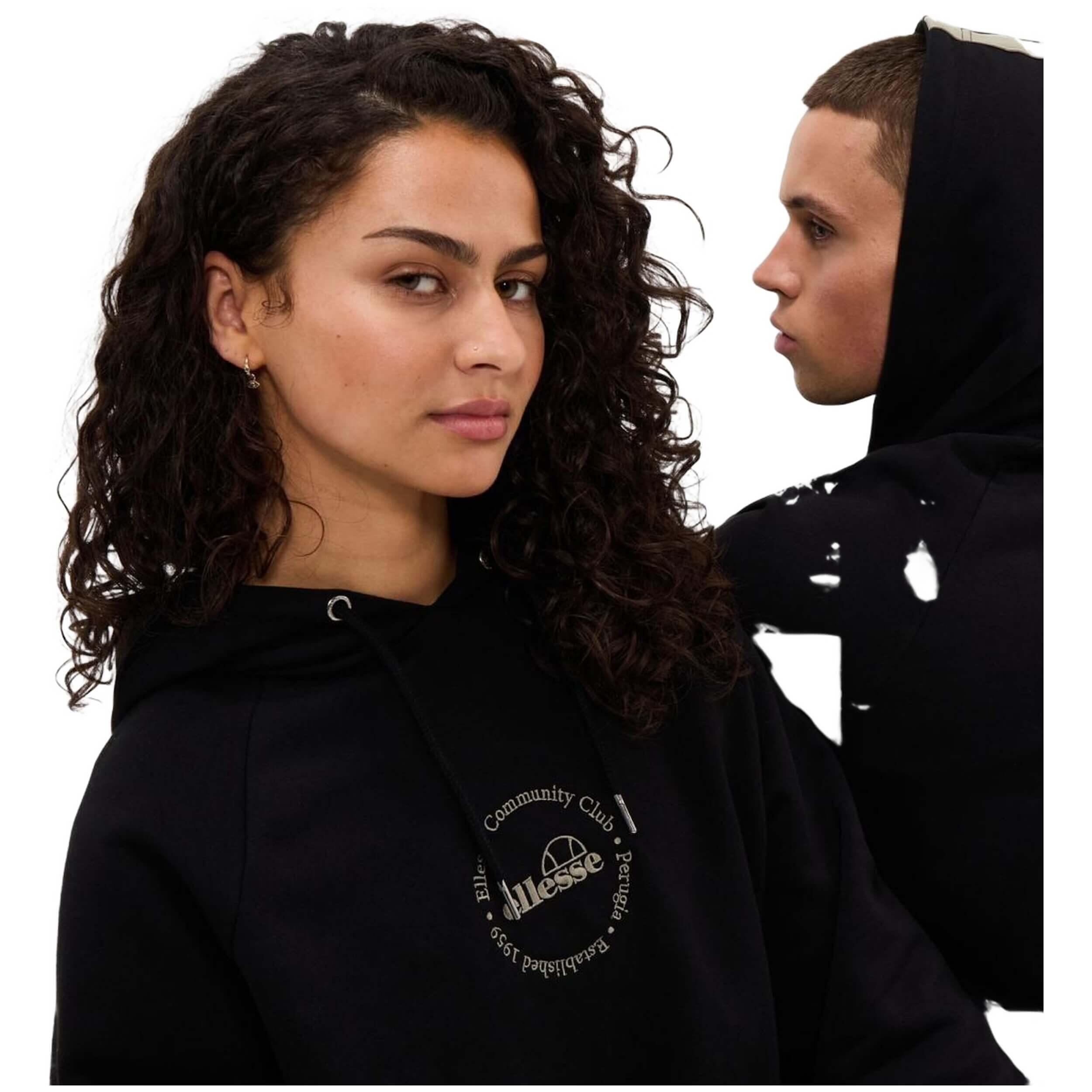 Sweat à capuche Ellesse modèle SHX21062-011 pour unisexe 4/6