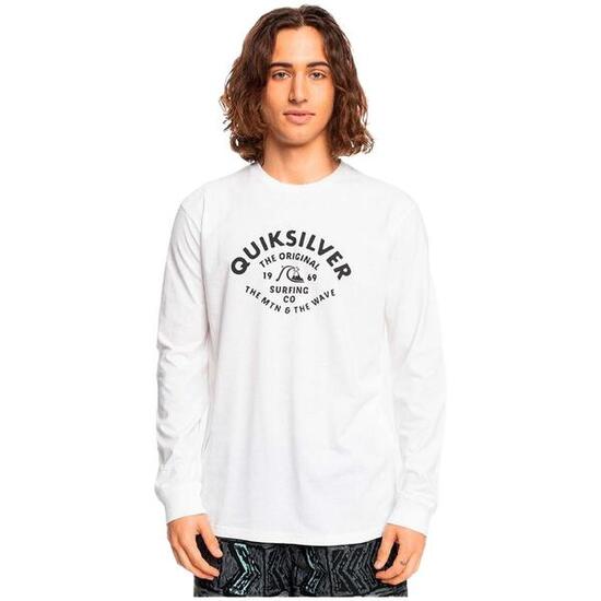 T-shirt à manches longues Quiksilver modèle EQYZT07055-WBB0 pour homme