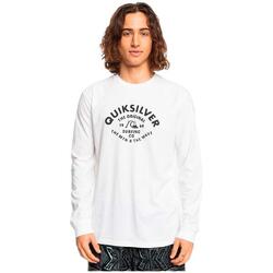 T-shirt à manches longues Quiksilver Scripttalk Wbb0 pour homme