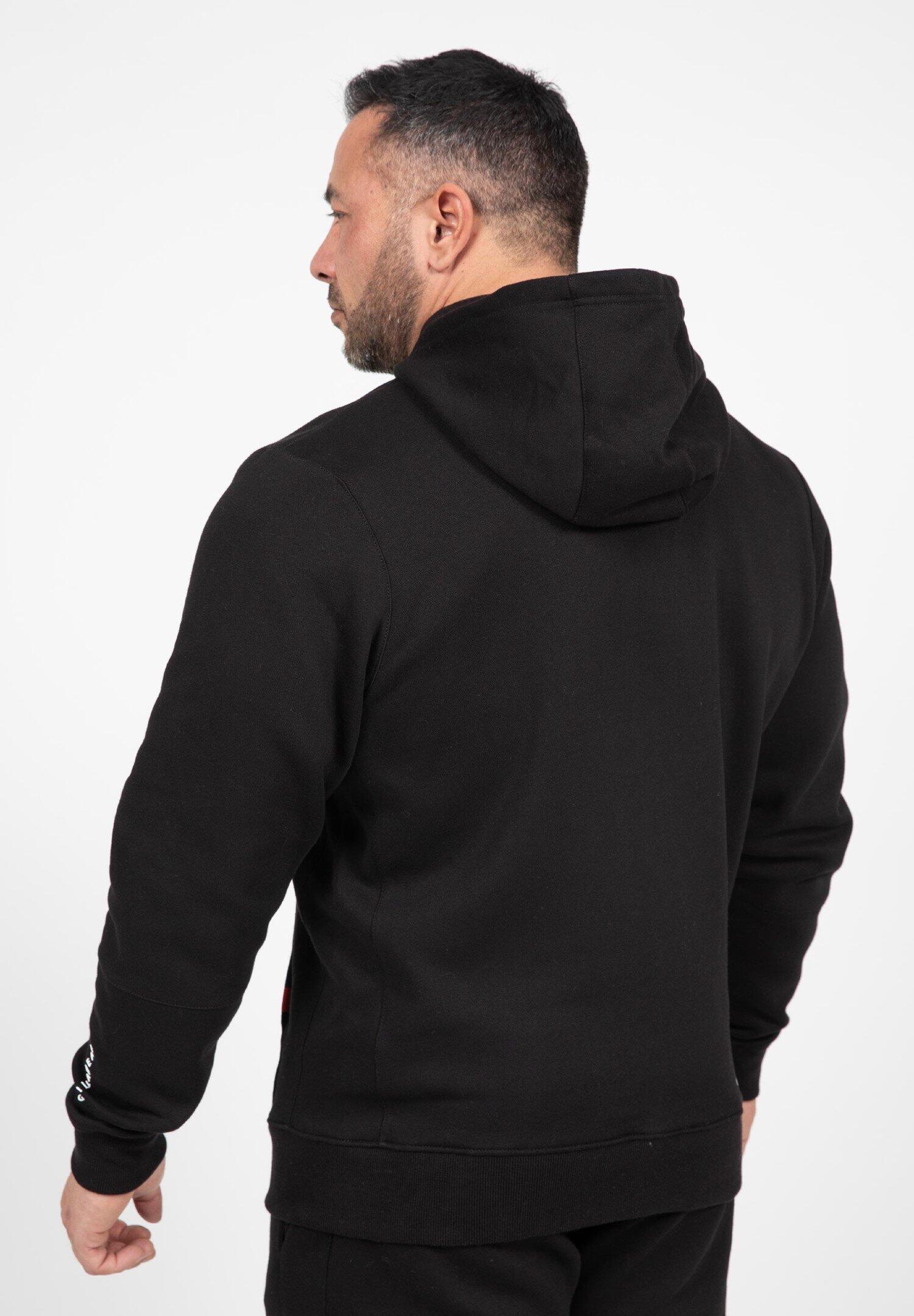 Leon Sweat à capuche zippé - Noir 2/6