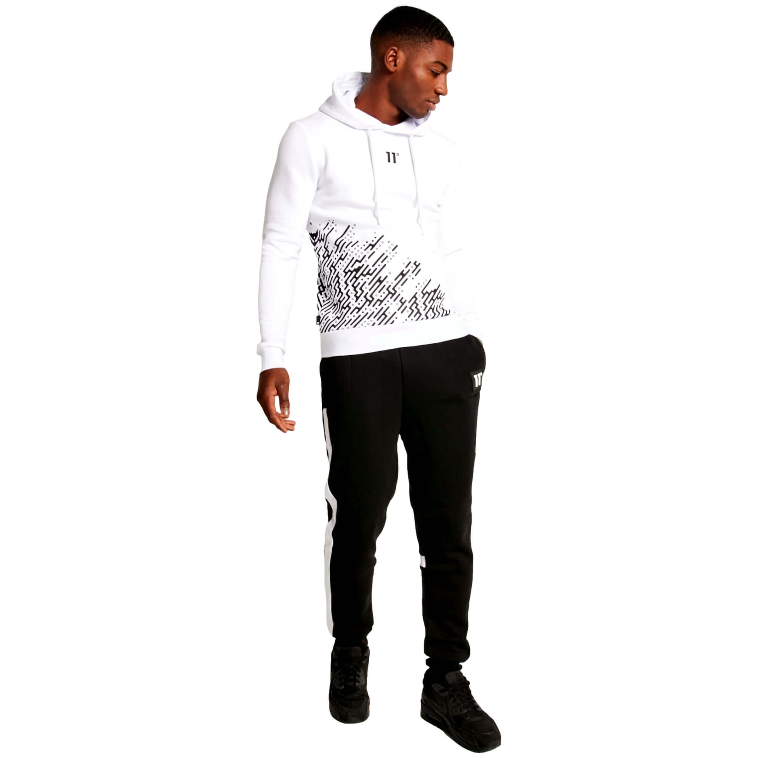 Felpa con cappuccio 11 degrees modello 11D1350-002 per unisex 5/5