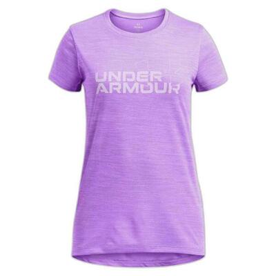 T-shirt met korte mouwen under armour model 1386858-525 voor vrouwen