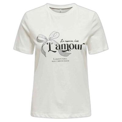 T-shirt met korte mouwen only voor vrouwen