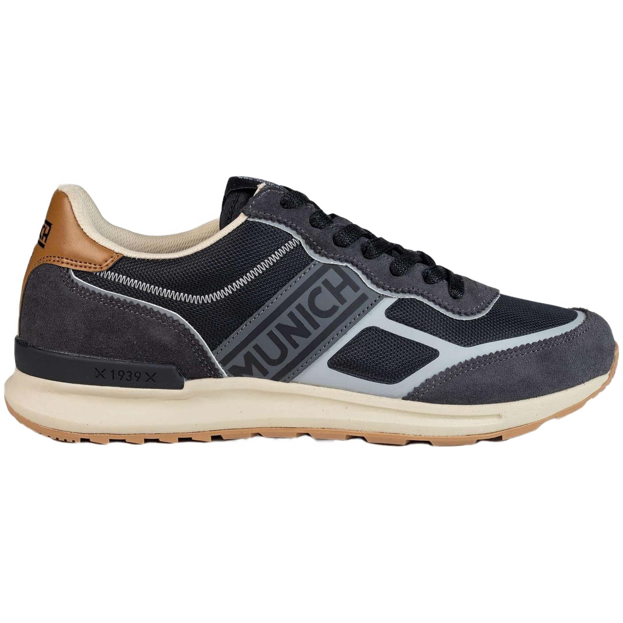 Munich - Baskets Munich Corsa 08 Pour Homme - Chaussures De Sport - Noir - Decathlon