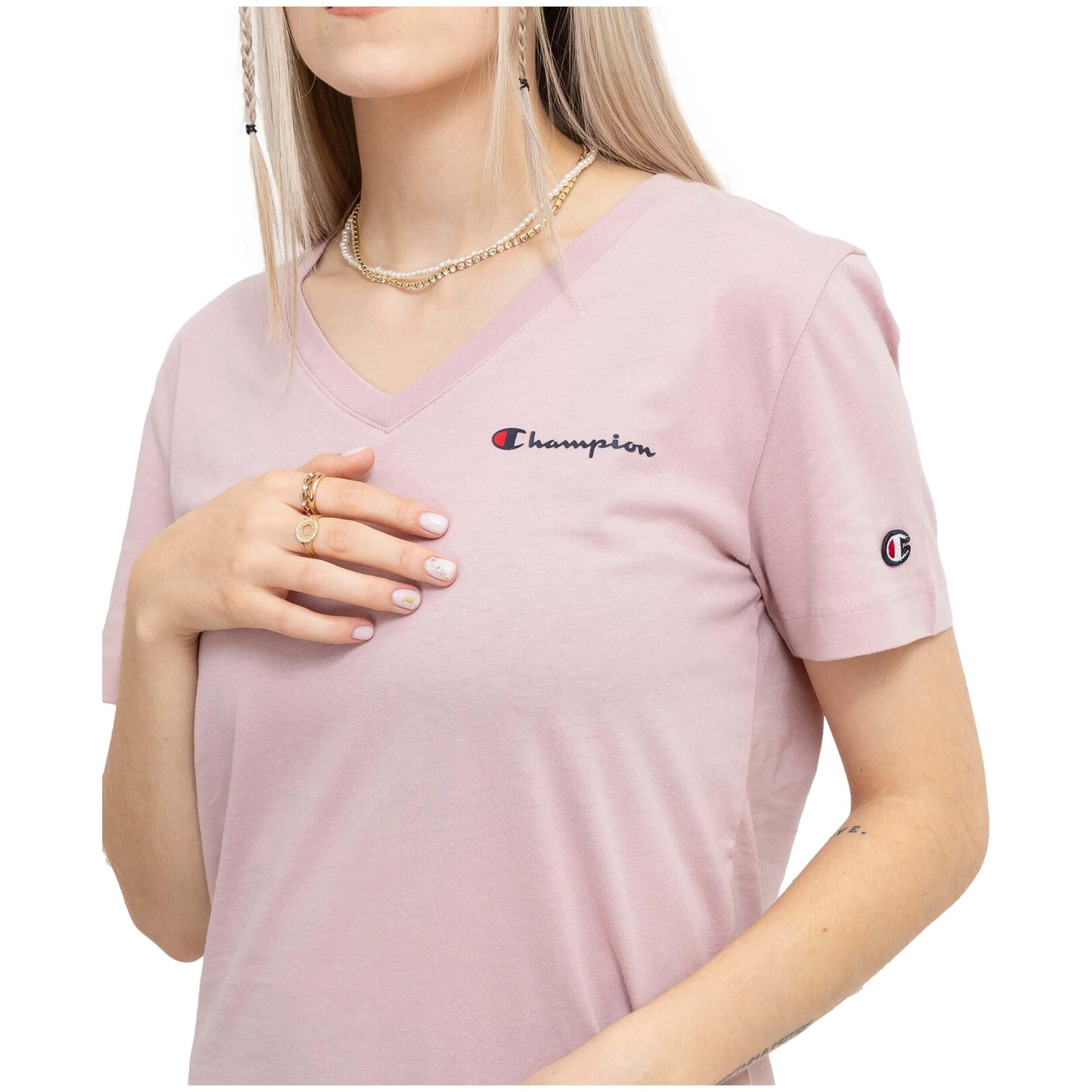 Maglia a maniche corte Champion modello 116623-PLMV per donne 3/3