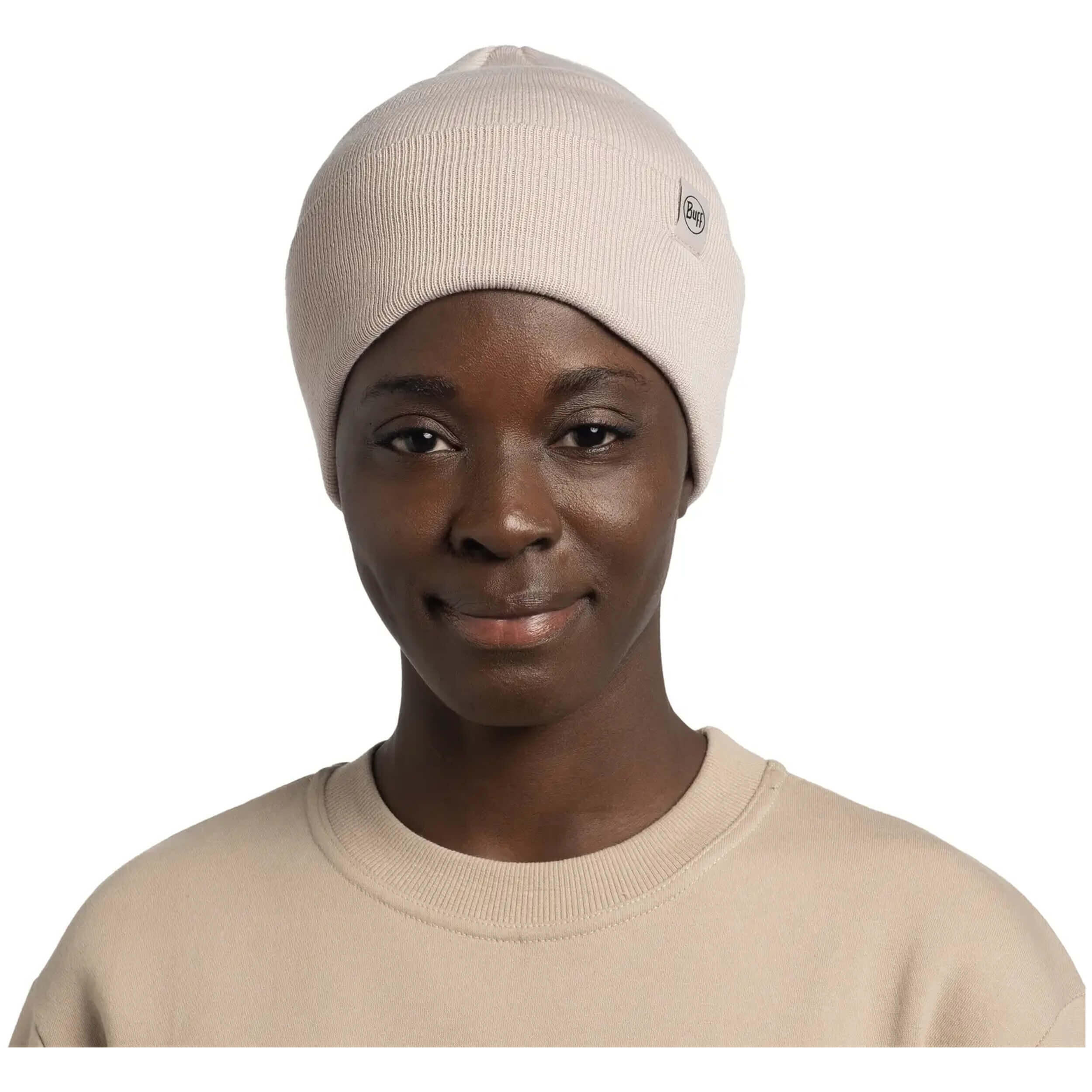 Gebreide Muts Unisex Mutsen Lilon Birch Gray 4/4