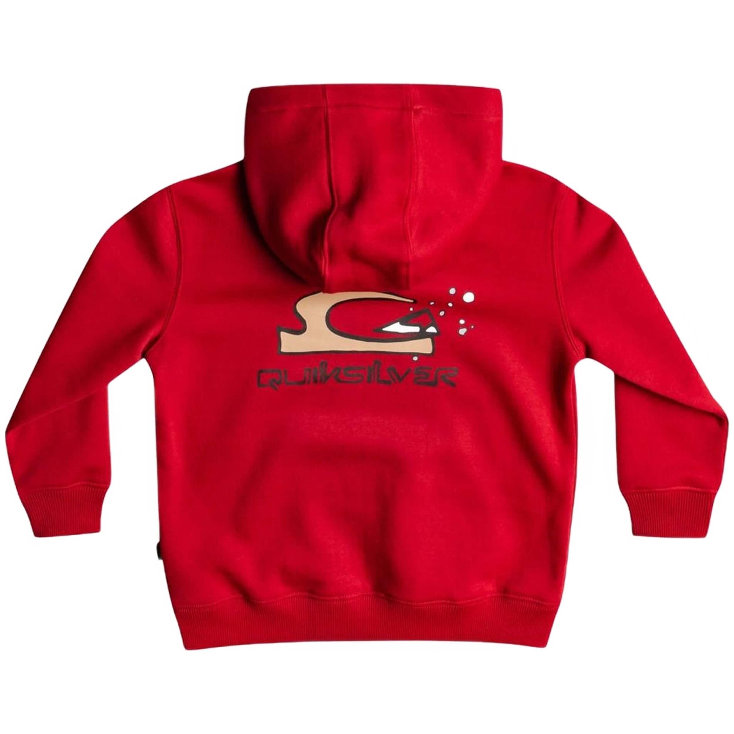 Sweat à capuche Quiksilver modèle EQKFT03371-RRD0 pour unisexe enfants 2/2