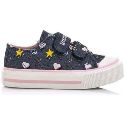 Zapatillas Mustang Jeans HI + Print para niñas