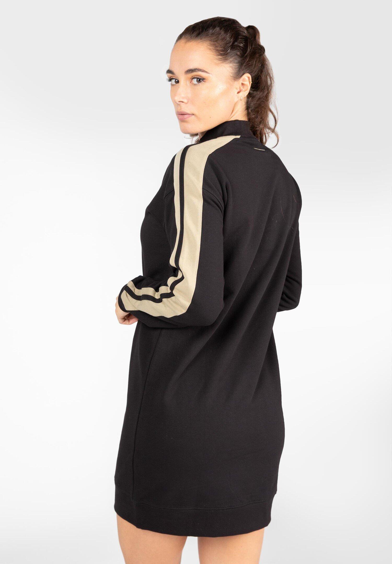 Isabella Robe en sweat - Noir 2/6