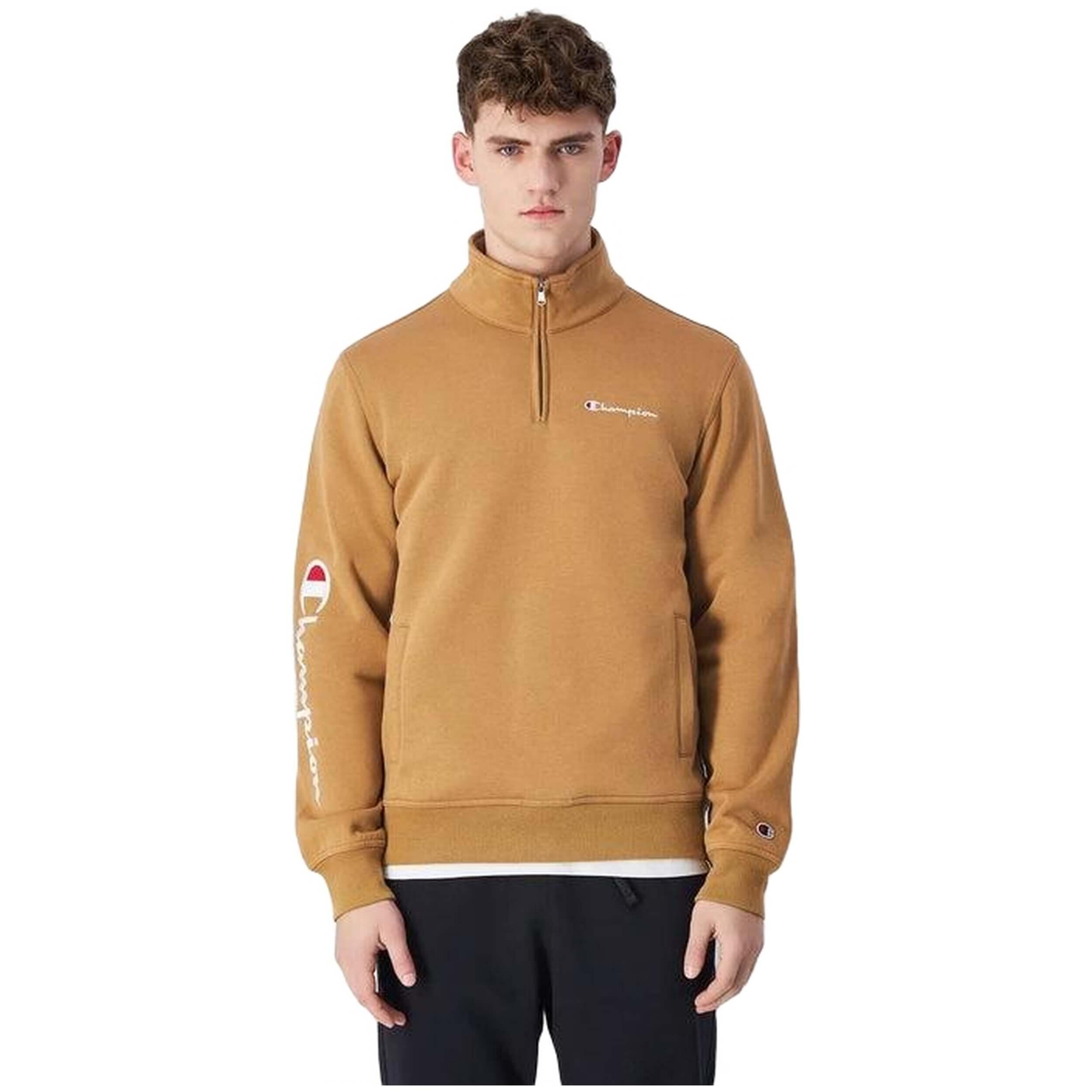 Champion - Sweat Champion Modèle 220263-ms034 Pour Homme - Sweat-shirt - Jaune - Decathlon