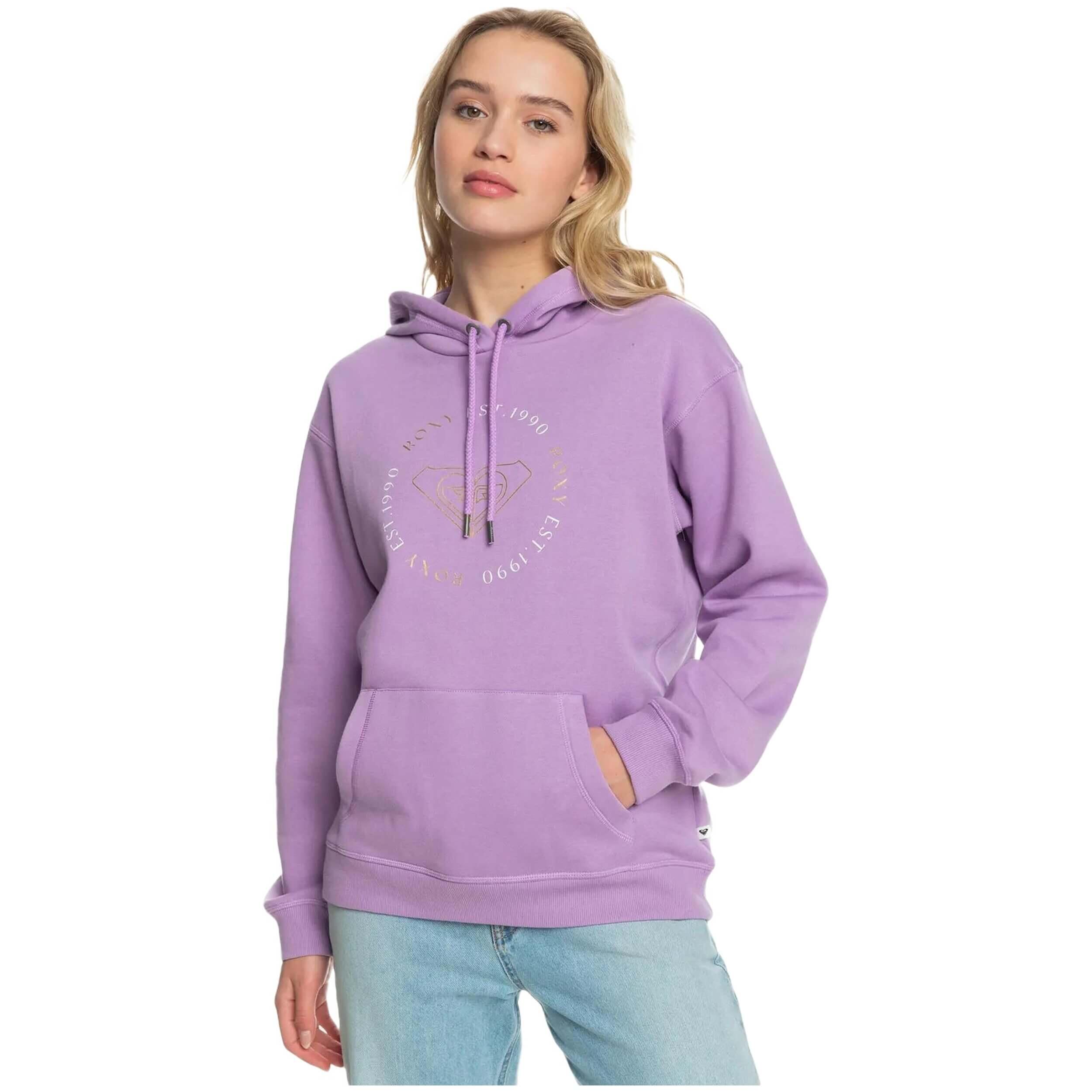 Sweat à capuche Roxy modèle ERJFT04615-PJC0 pour unisexe enfants 3/5