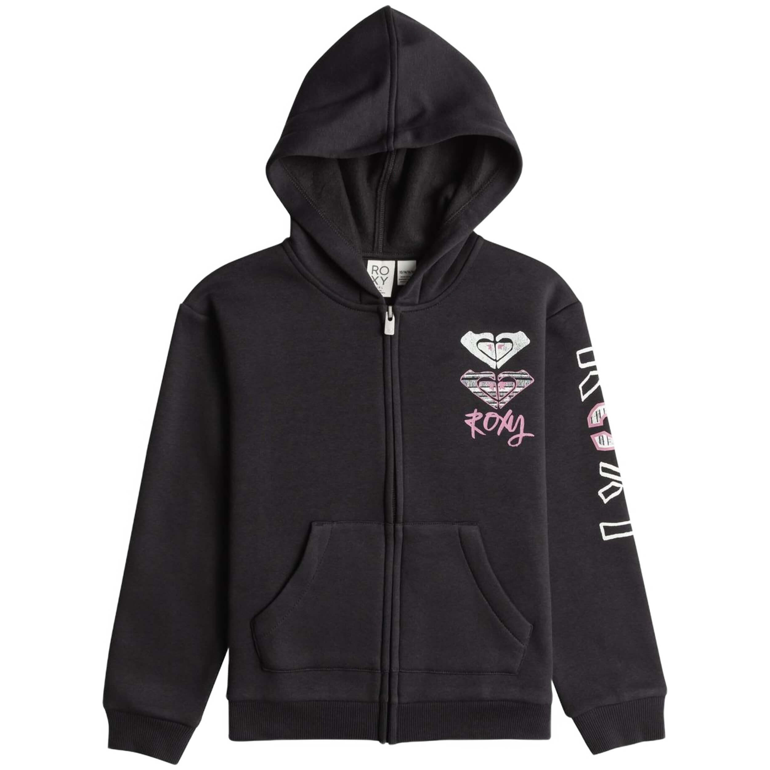 Sweat à capuche Roxy modèle ERGFT03952-WBS0 pour unisexe enfants 1/3