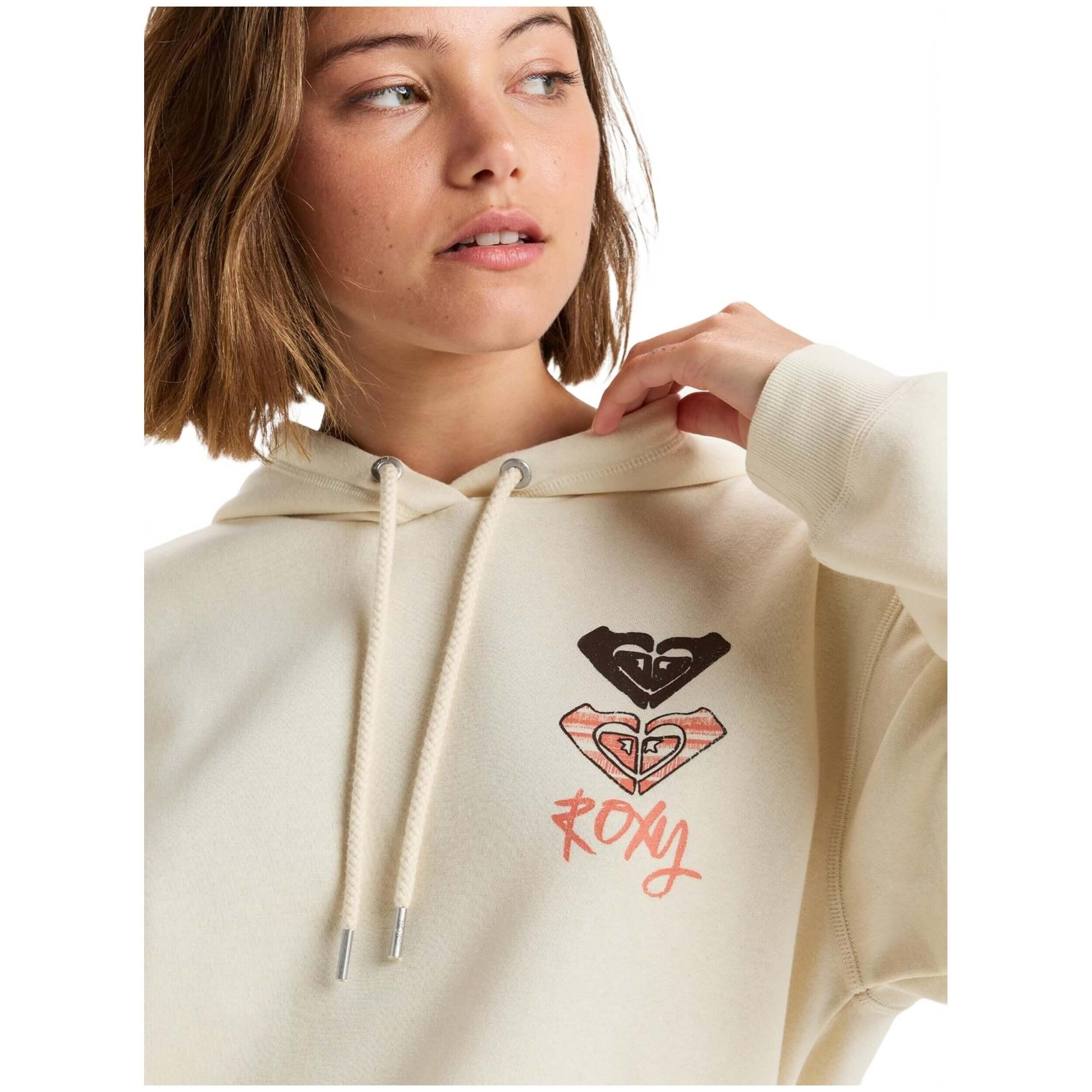 Felpa con cappuccio Roxy modello ERJFT04855-TEC0 per donne 3/5