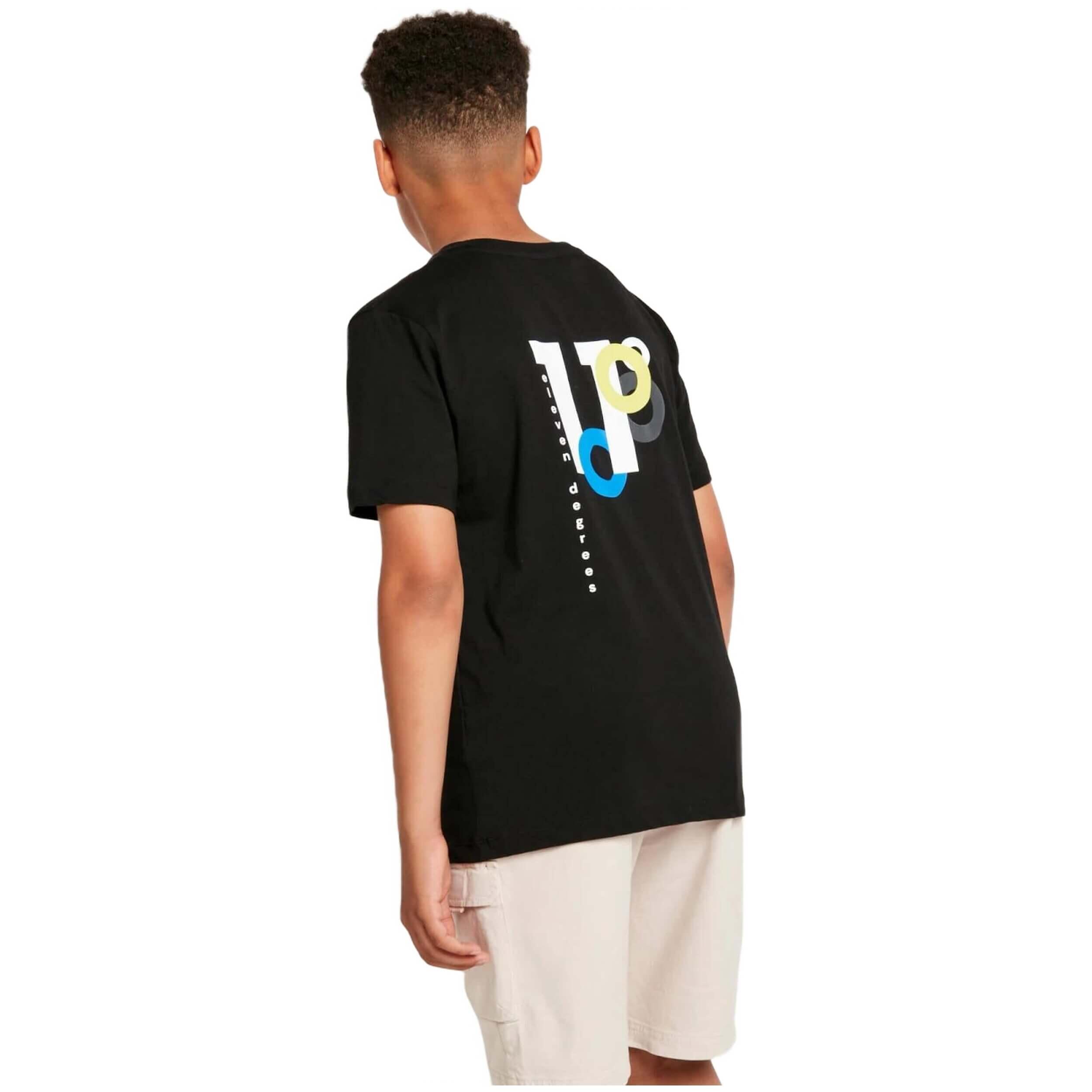 T-shirt 11 degrees modèle 11D120-001 pour unisexe enfants 4/5