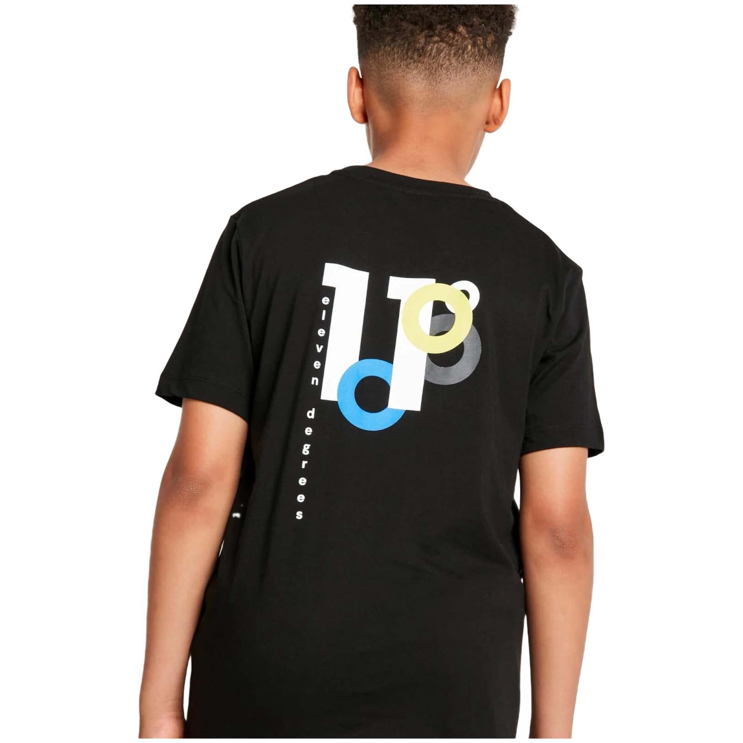 T-shirt 11 degrees modèle 11D120-001 pour unisexe enfants 5/5