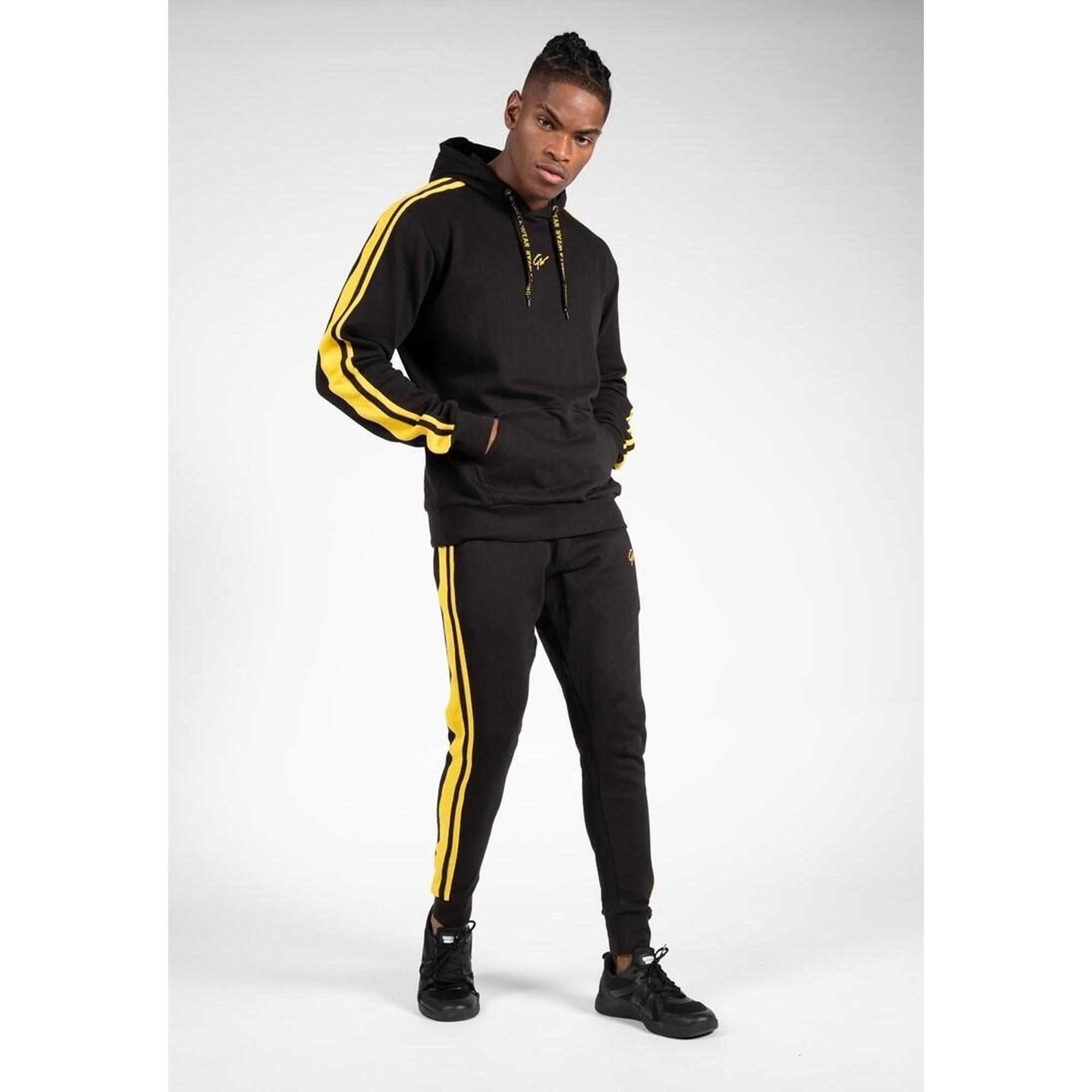 Banks Oversized Hoodie - Zwart/Geel