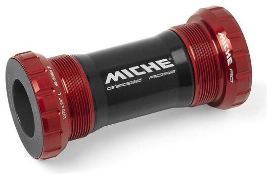 Boitier de Pédalier Miche Evo Max RD BSA CeramicSpeed Rouge / Noir