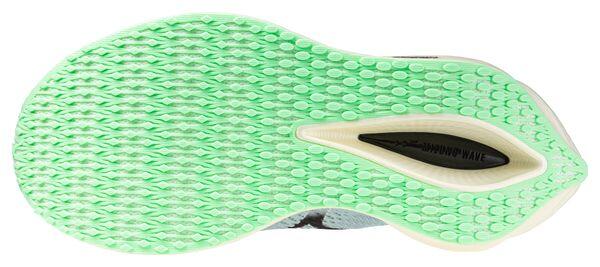 Mizuno Wave Rebellion Pro 3 Running Shoes Green Unisex 4/7
