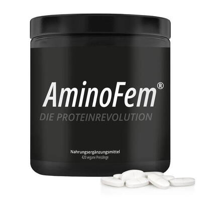 AminoFem® by Cellufine® - Die Proteinrevolution - BLACK Edition - 420 Stck.