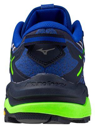 Mizuno Wave Mujin 10 Trailschoenen Zwart/Blauw/Oranje Heren 5/5