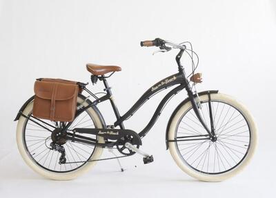 Cruiser 26 Zoll SUN ON THE BEACH Lady schwarz