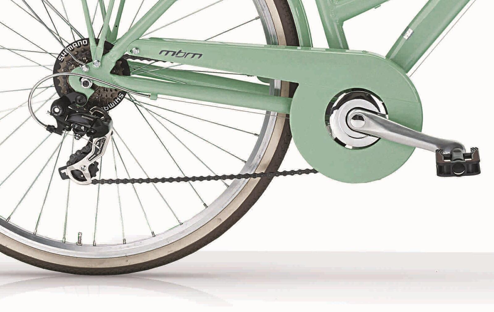 Trekkingfiets Nieuwe Boulevard Woman 28" 18 versnellingen Mint 2/4