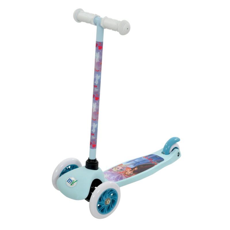 SCOOTER COM 2 RODAS DIANTEIRAS INCLINÁVEIS E GIRATÓRIAS FROZEN II