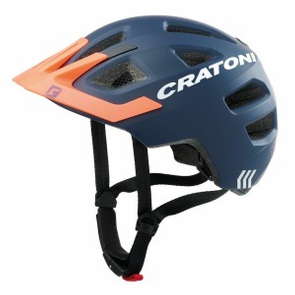 Cratoni Maxster Pro Bicycle Helmet Blue-Orange Matt XS-S
