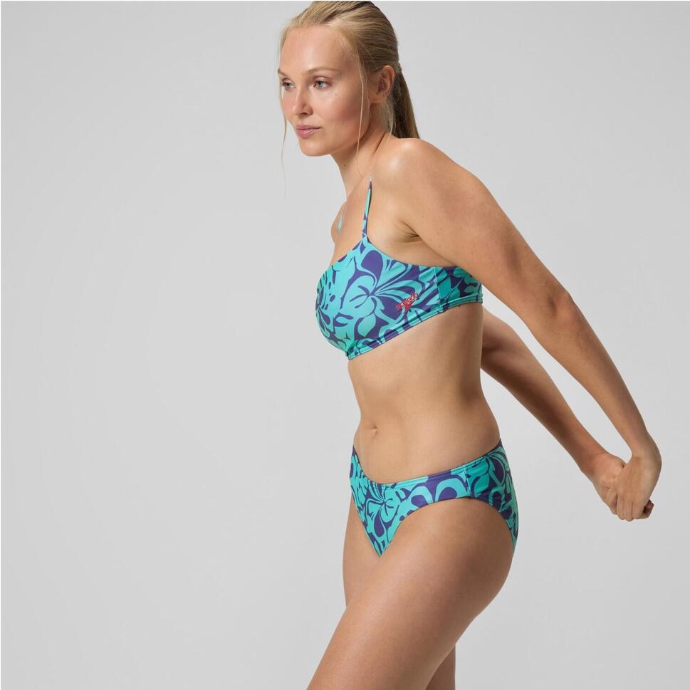 Strój pływacki dwuczęściowy damski Speedo Printed Adjustable Thinstrap