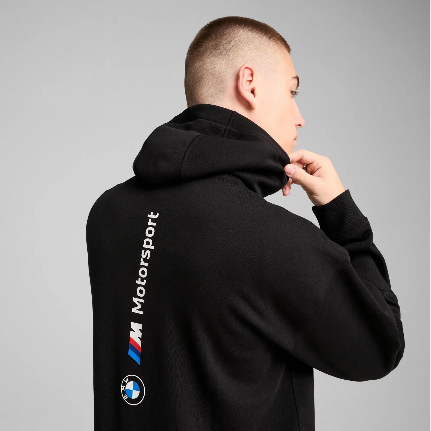 Felpa con cerniera a cappuccio Puma BMW MMS Essentials+ Fleece 4/7