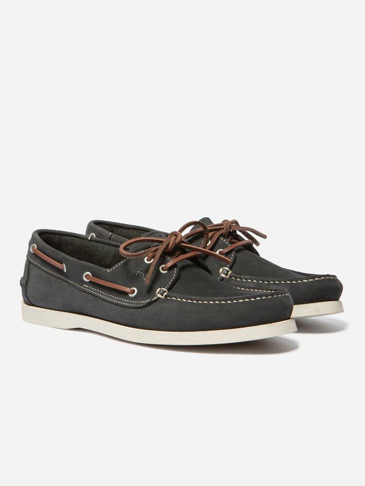 Phenis Bootsschuh Herren marineblau 3/5