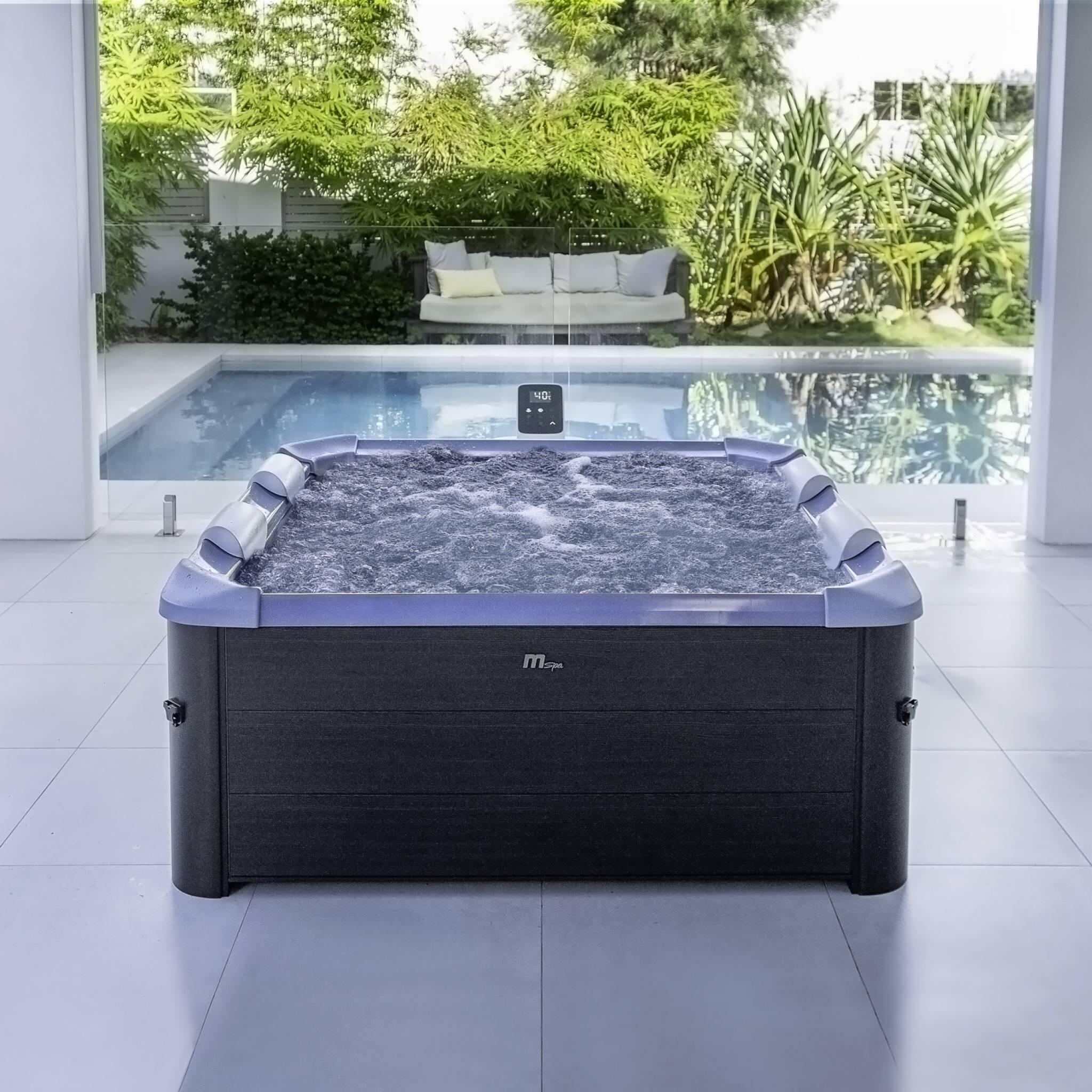 Spa rigide 6 places hydromassages Sapphire 160cm + 8 filtres| sweeek 3/5