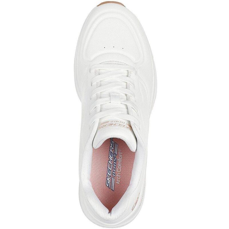 Pantofi sport femei Skechers Bobs Arch Comfort B, Alb