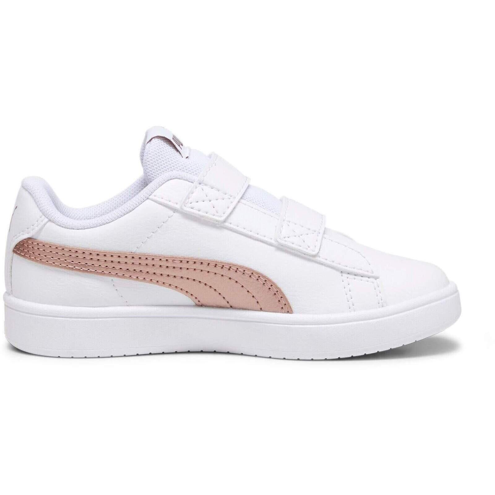 Baskets Puma Rickie Classic V Ps, Blanc, Enfants 4/7