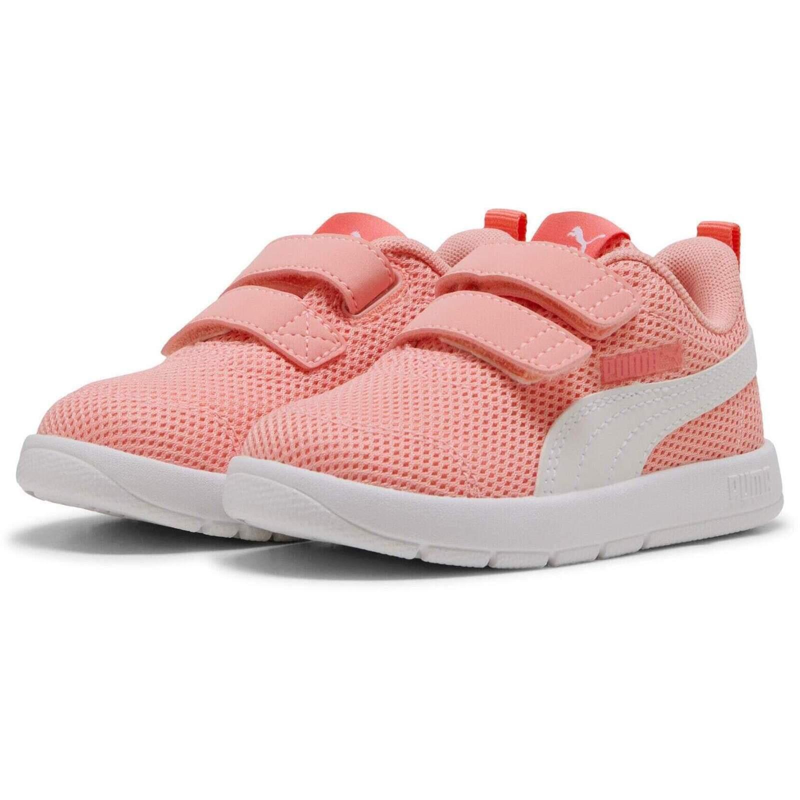 Baskets Puma Courtflex V3 Mesh Inf Clyde Royal-puma W, Rose, Enfants 3/6