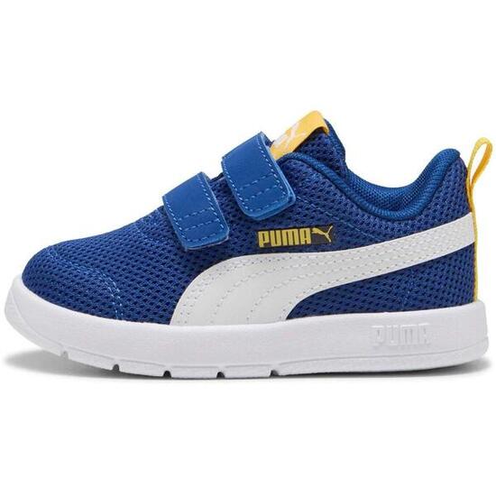 Zapatillas Puma Courtflex V3 Mesh Inf Clyde Royal-puma W, Azul, Niños