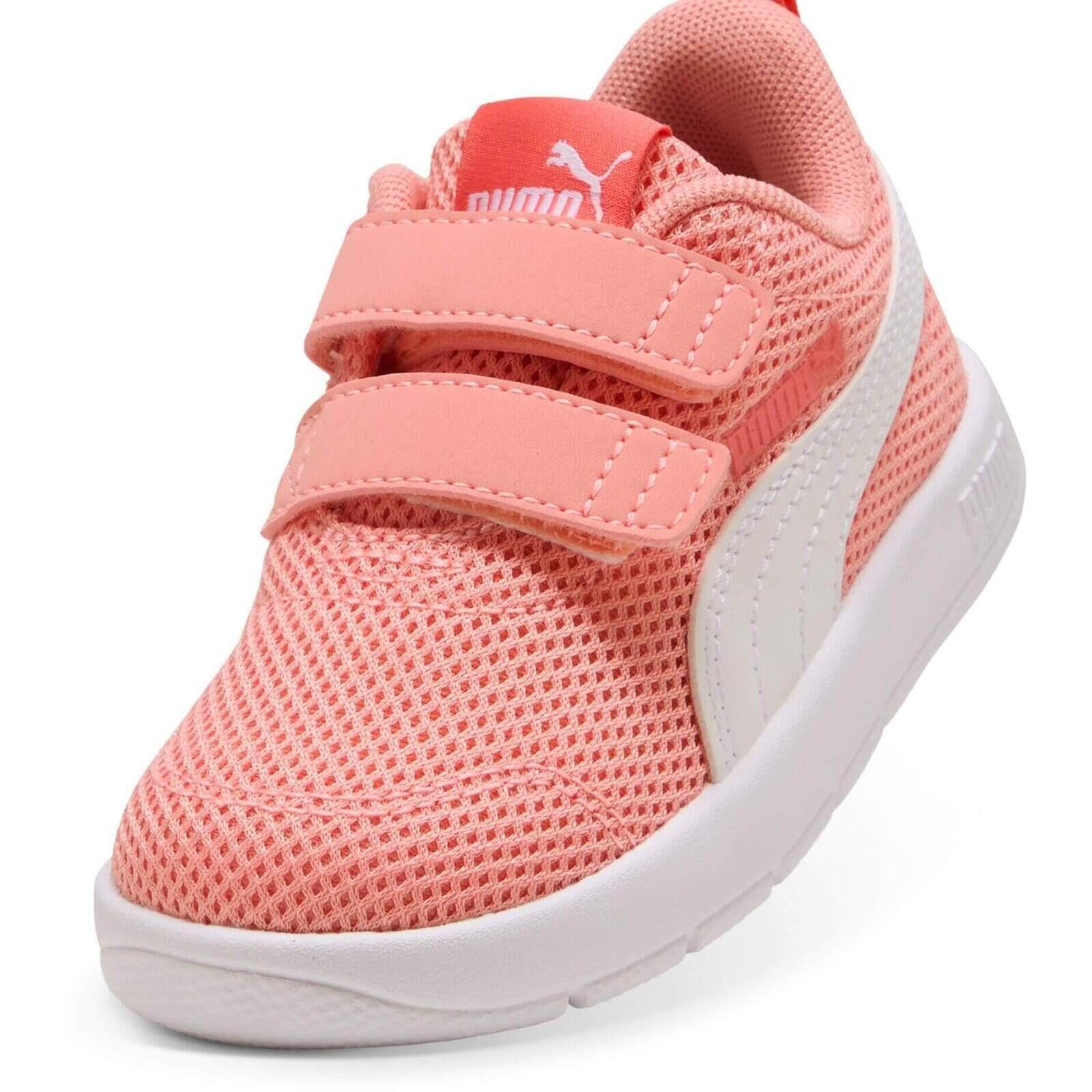 Baskets Puma Courtflex V3 Mesh Inf Clyde Royal-puma W, Rose, Enfants 4/6