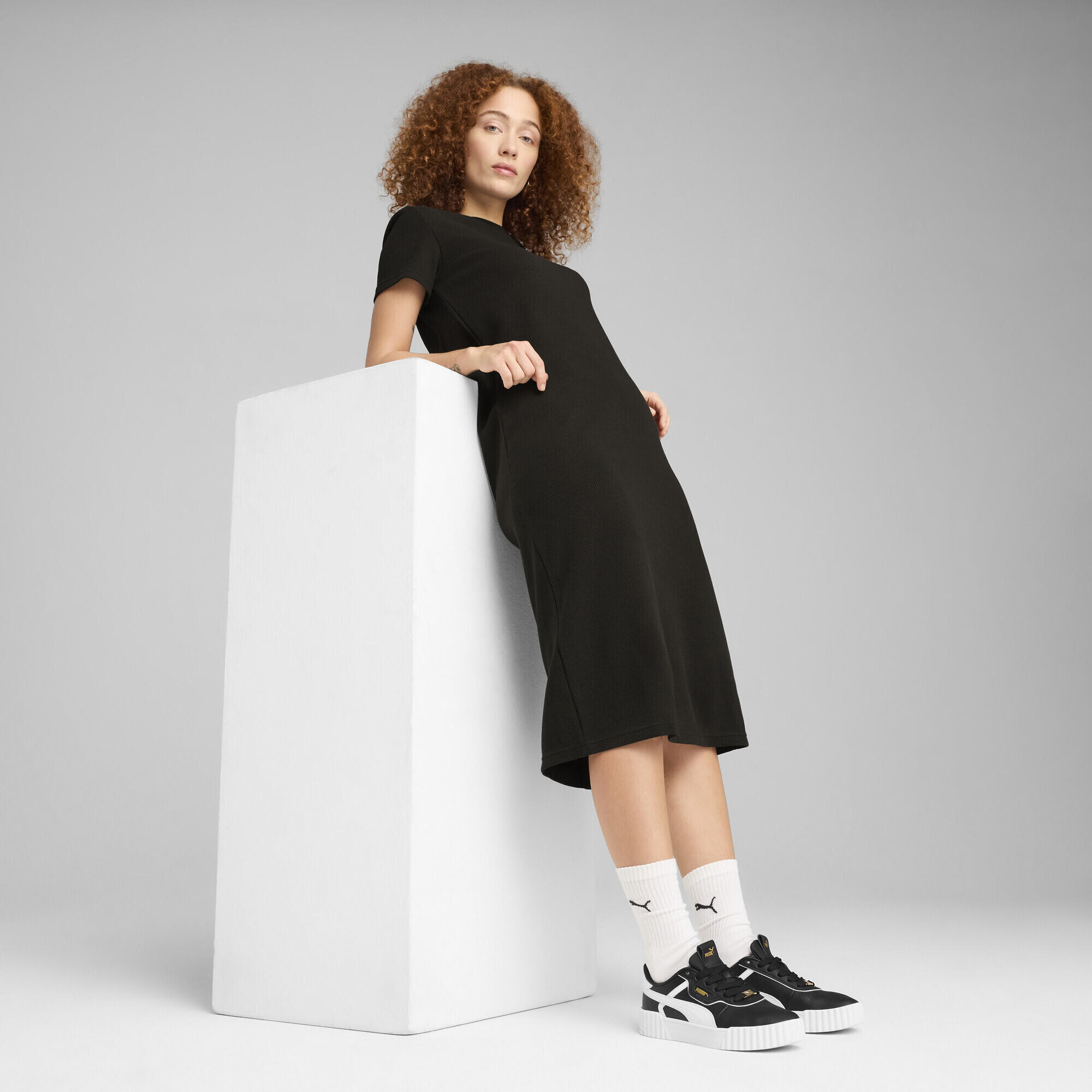 Vestito HER da donna PUMA Black 4/7