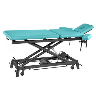 Elektrische Therapieliege Ecofresh 3.0. 80 cm. 3-teilig Agave Anthrazit