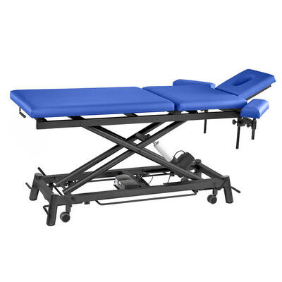 Elektrische Therapieliege Ecofresh 3.0. 80 cm. 3-teilig Atoll Anthrazit