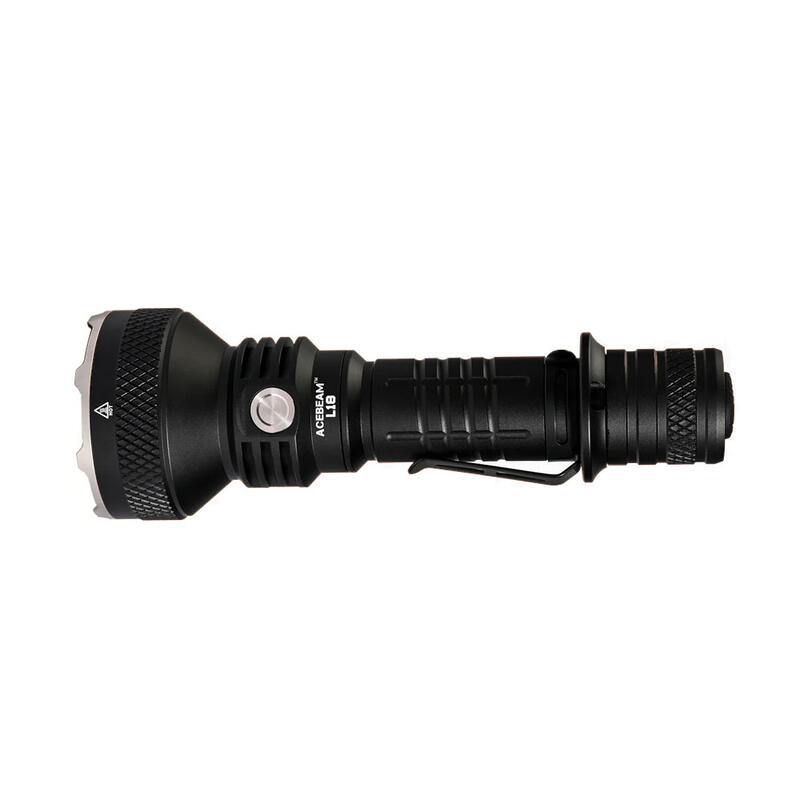 Lanterna profesionala de vanatoare Acebeam L18 GREEN, 2100 lm, 1155 m + acumulat