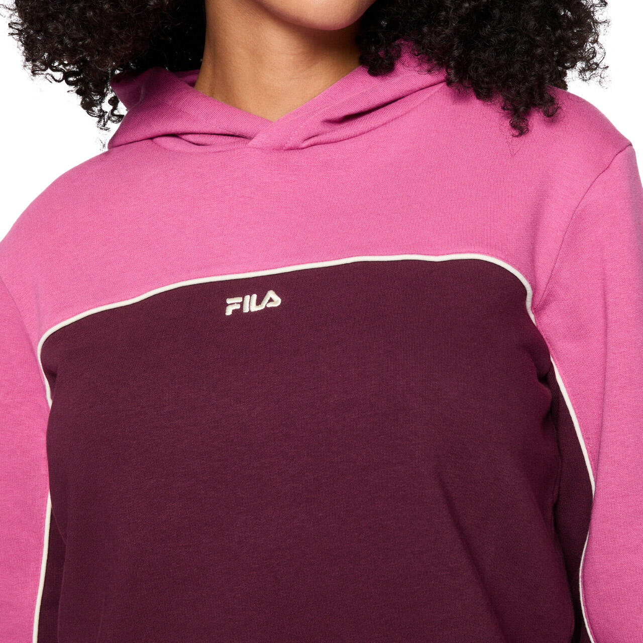 Fila Laagna sweat femme - tissu doux, coupe courte et ample. 4/4