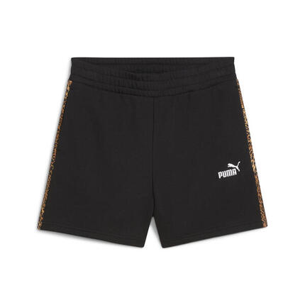 Essentials Graphic Animal 5" Shorts Damen PUMA Black