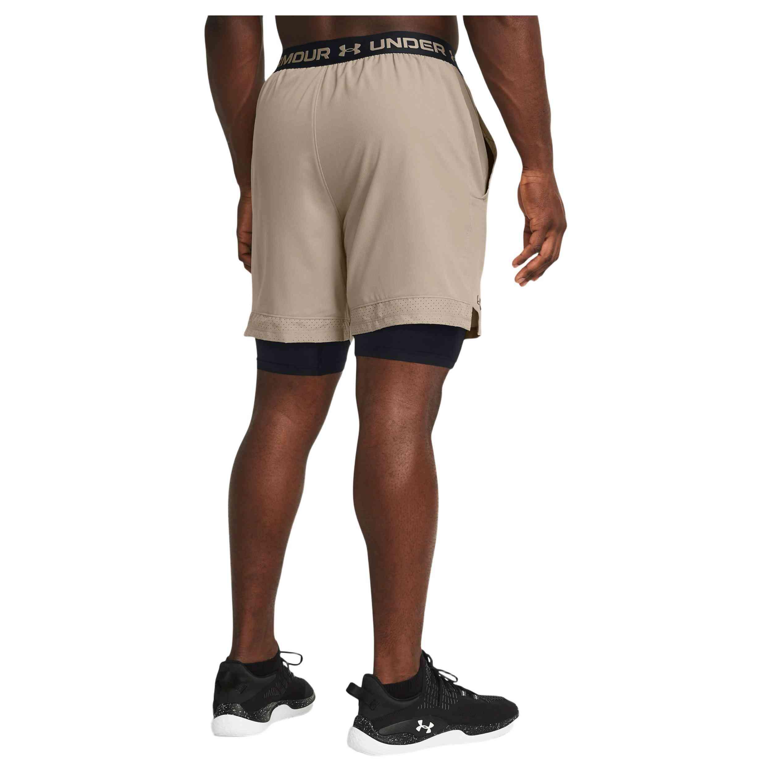Korte broek Under armour Vanish Woven 2In1 voor mannen 2/6
