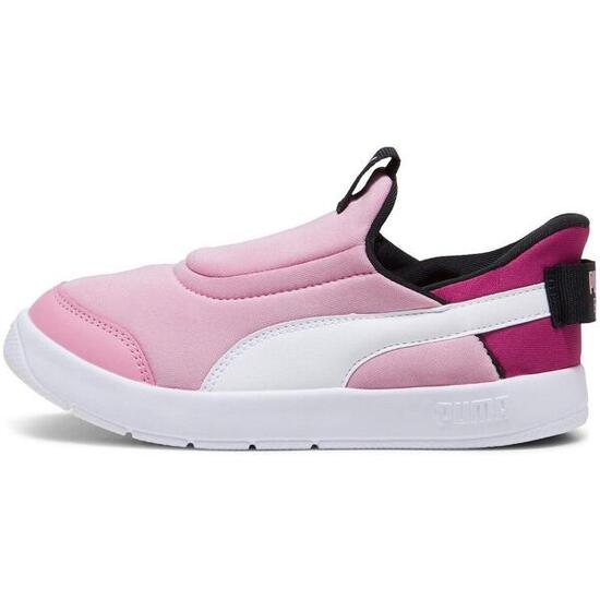 Zapatillas Puma Courtflex V3 Sliptech Ps, Rosado, Niños