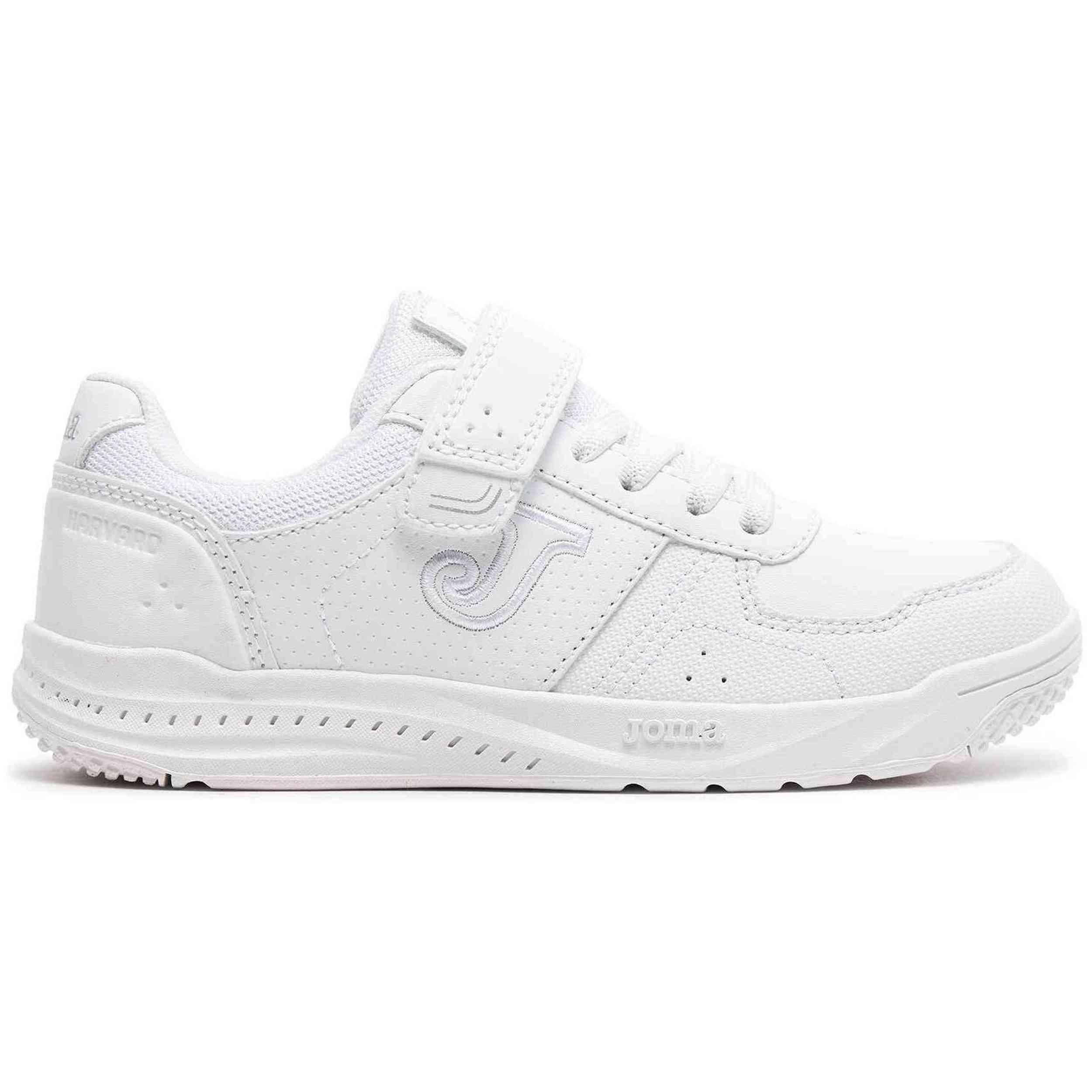 Joma - Baskets Joma Modèle Harvard Jr 2202 Pour Enfants - Chaussures De Sport - Blanc - Decathlon
