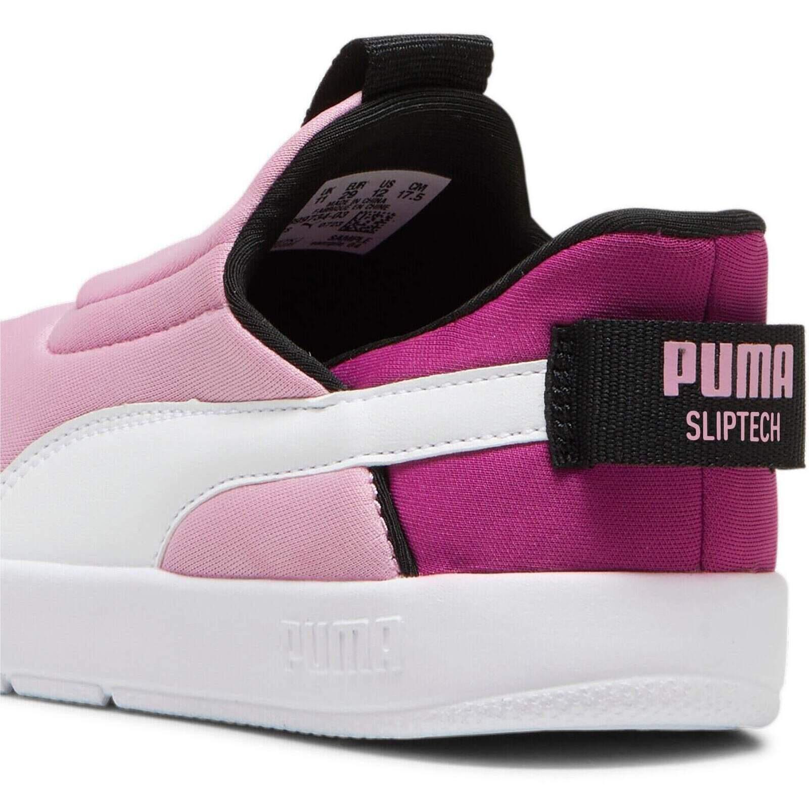 Calçado Puma Courtflex V3 Sliptech Ps, Cor de rosa, Crianças 5/7