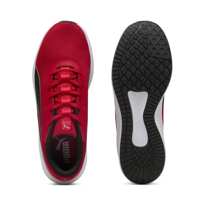 Unisex běžecké boty Night Runner V3 PUMA For All Time Red Silver Black Metallic