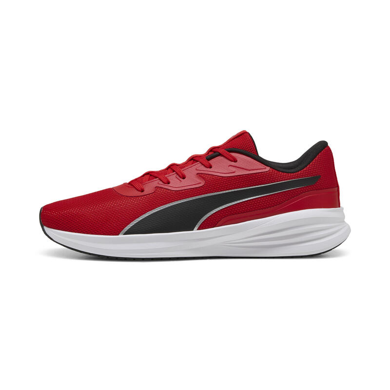 Unisex běžecké boty Night Runner V3 PUMA For All Time Red Silver Black Metallic