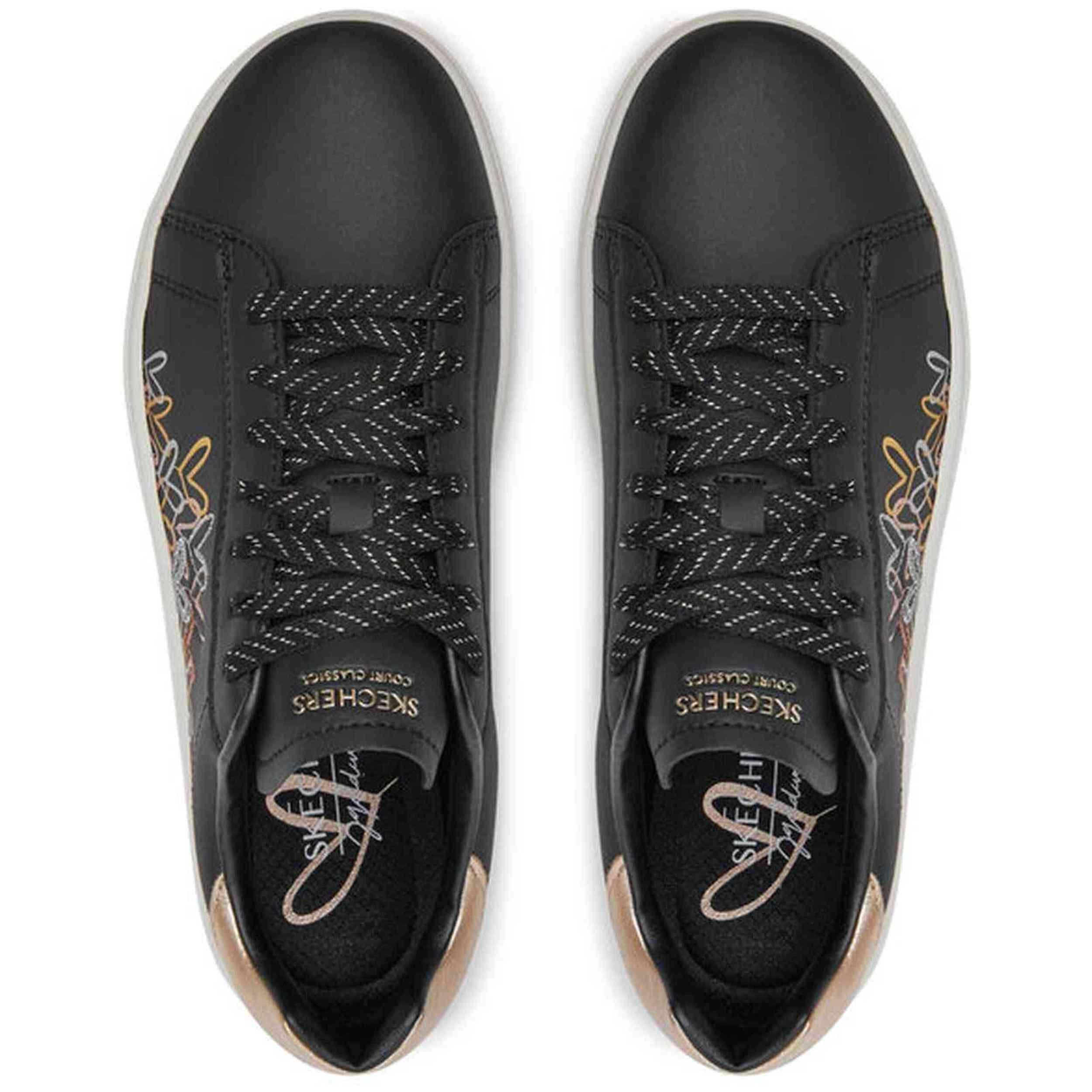 Baskets Skechers modèle 185129BKMT pour femmes 5/7